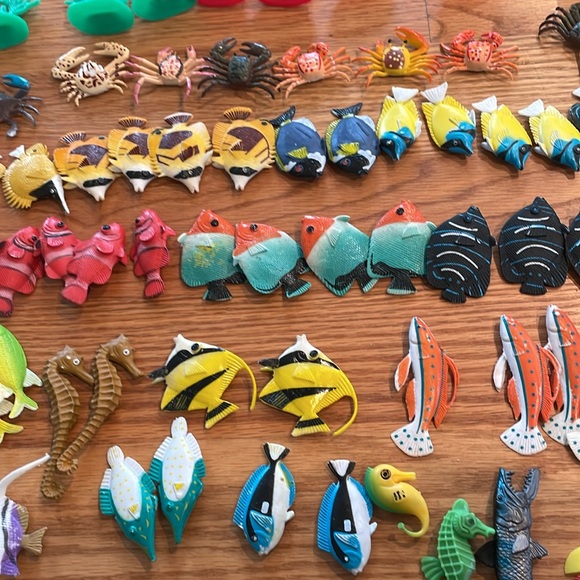 Lot of 100 ocean fish - Picture 2 of 7